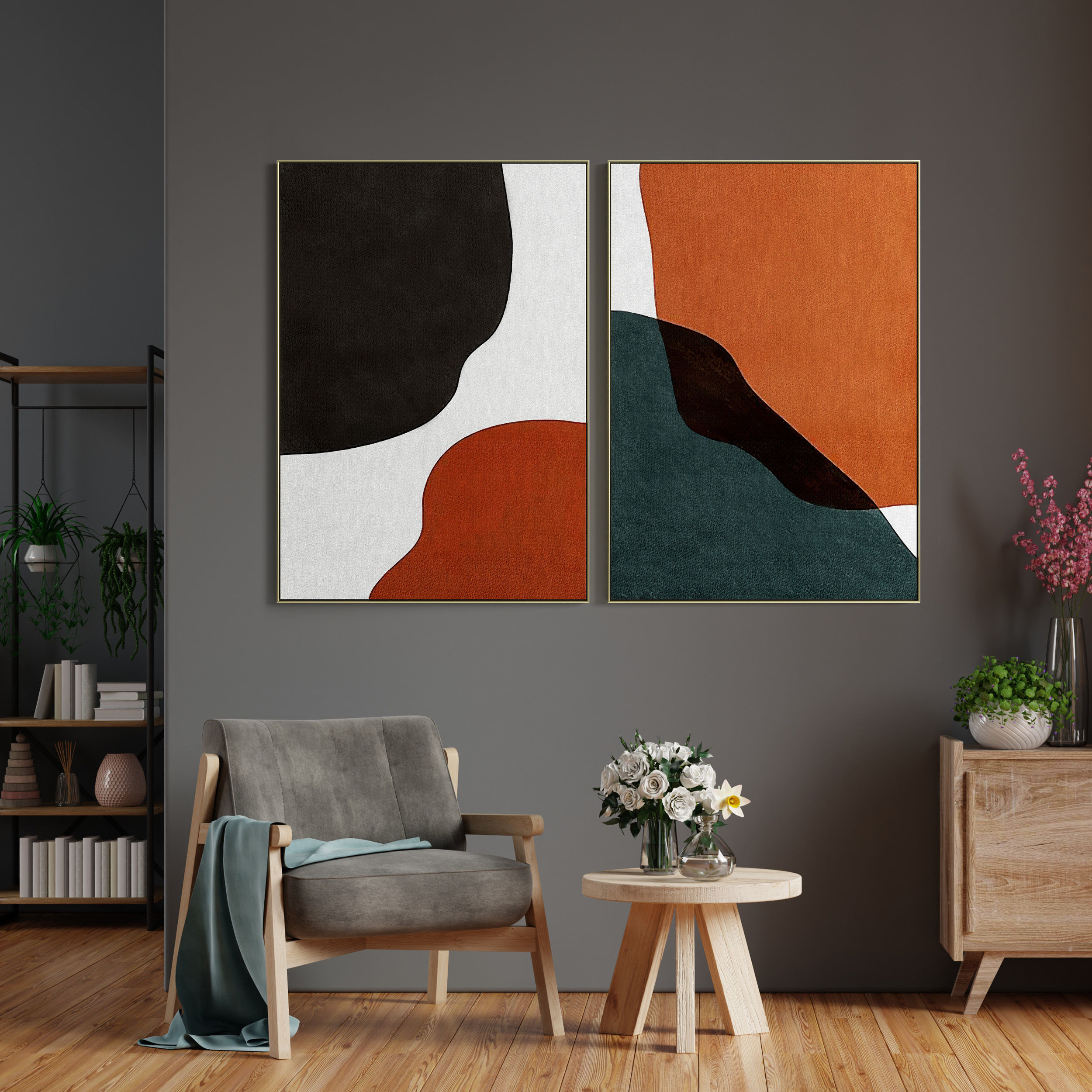 Photo Frame 160 Low-poly 3D model_3