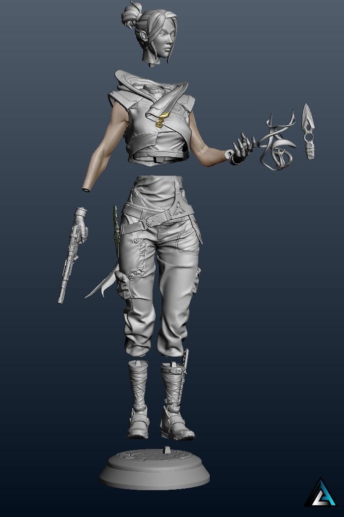 Valorant 3D print 3D print model_5