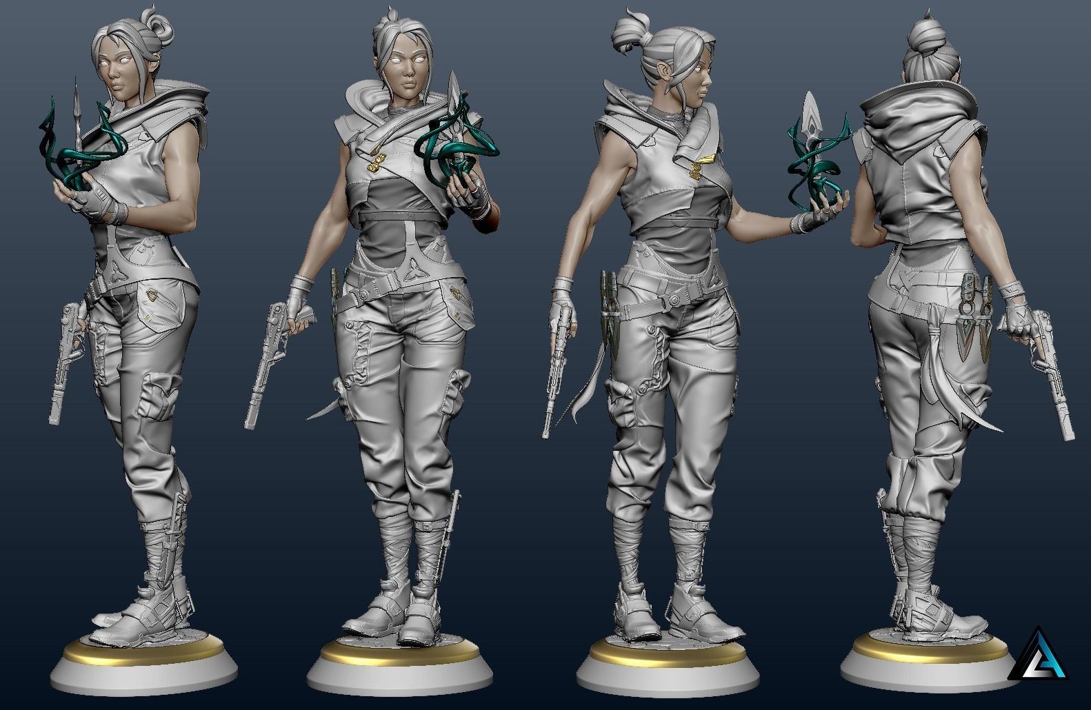 Valorant 3D print 3D print model_9