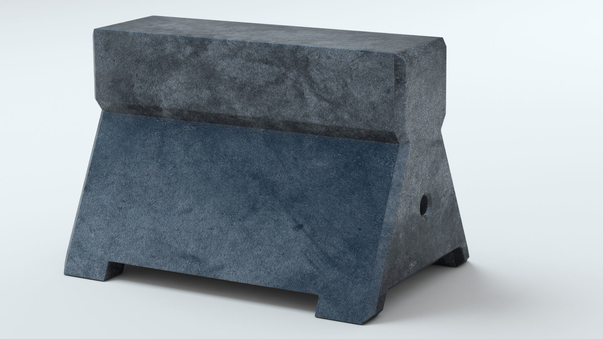 Concrete Barriers  Collection 3D model_12