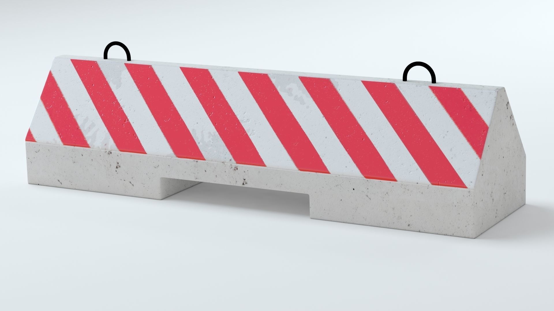 Concrete Barriers  Collection 3D model_24
