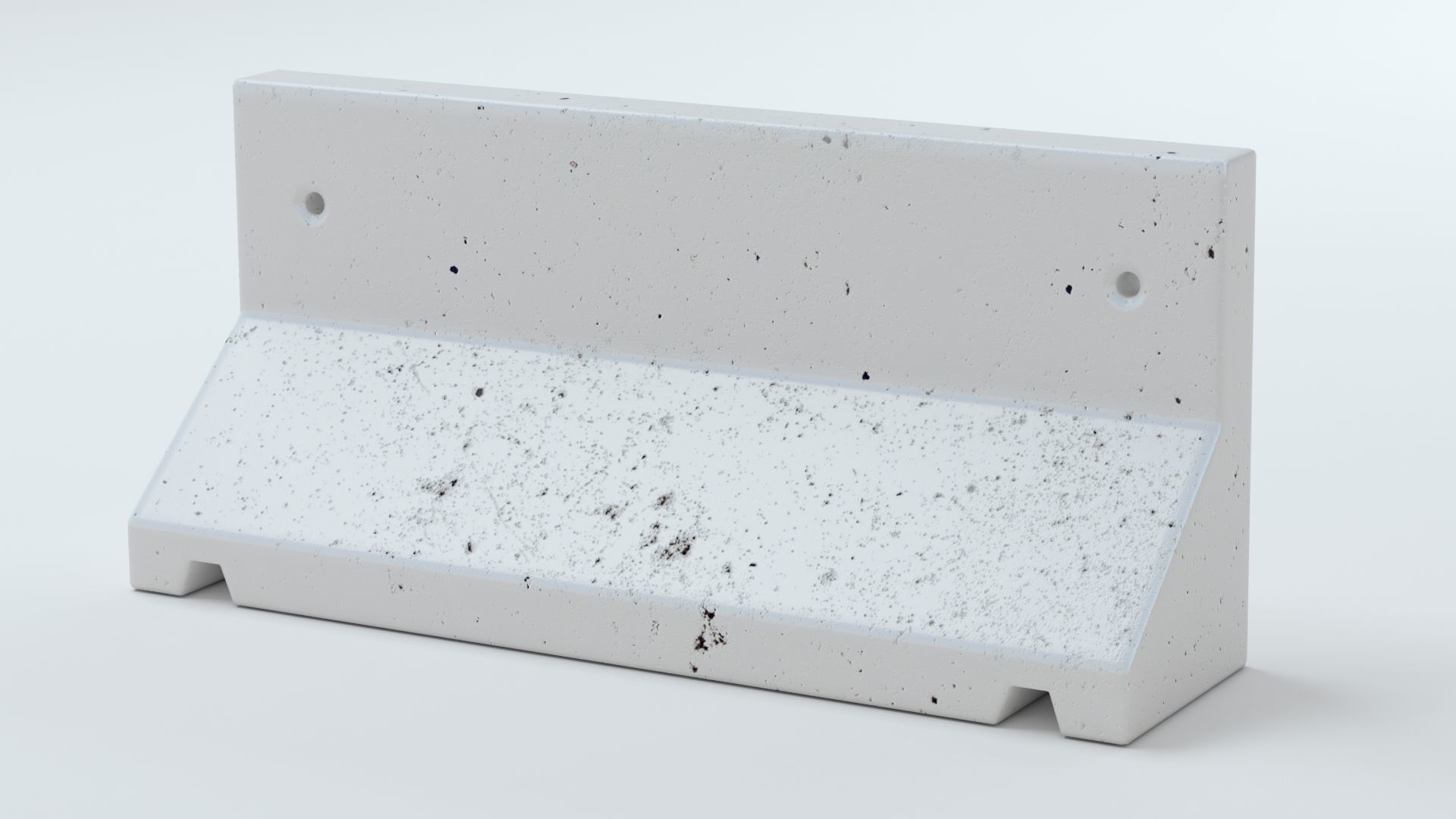 Concrete Barriers  Collection 3D model_6