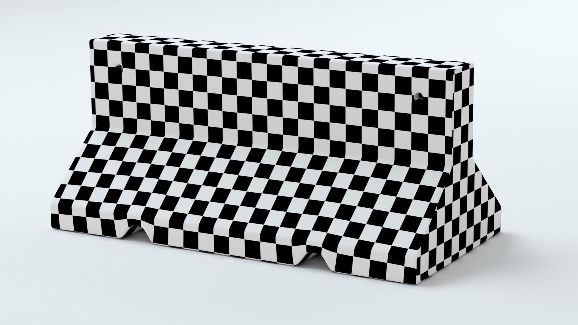 Concrete Barriers  Collection 3D model_30