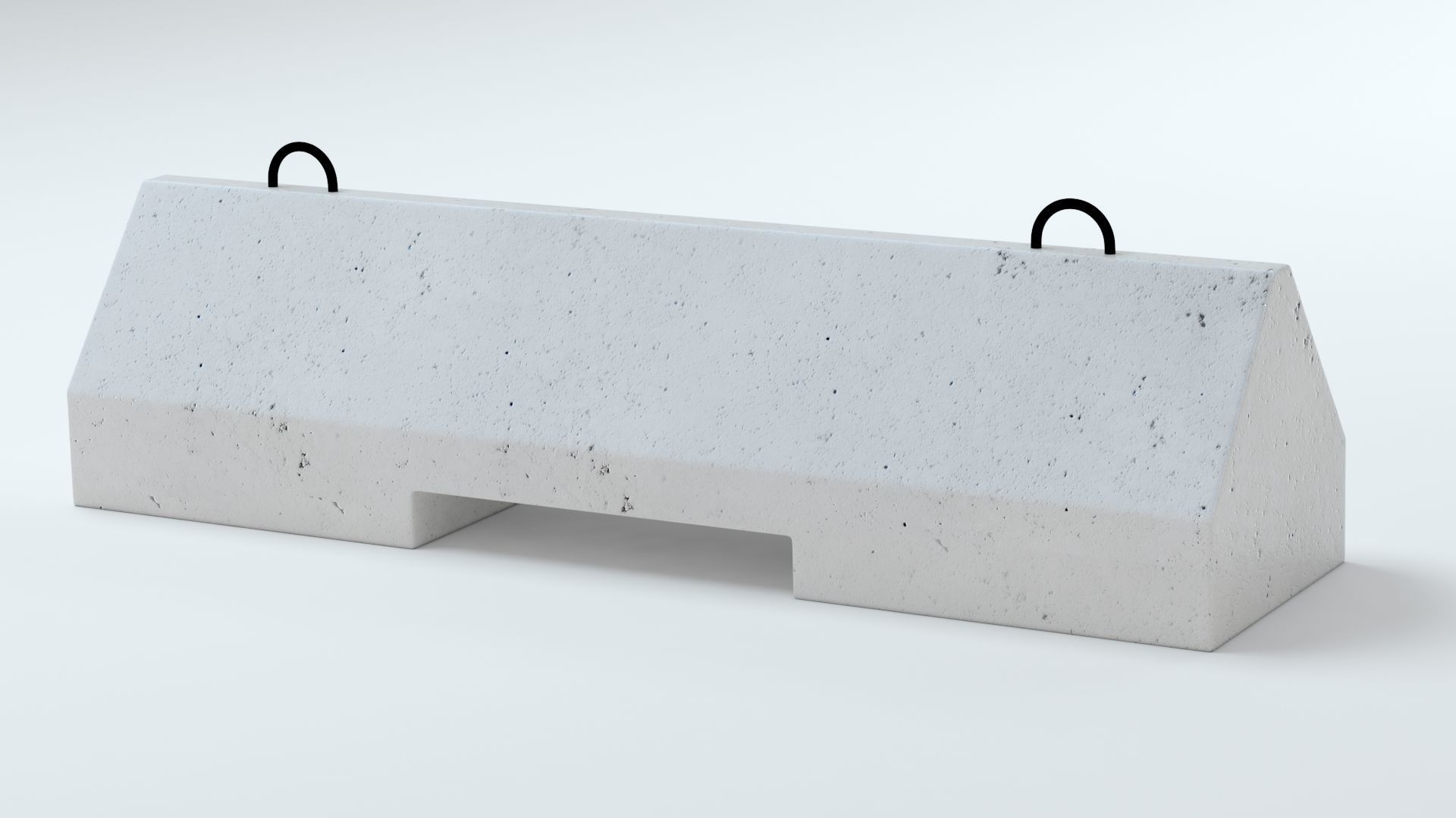 Concrete Barriers  Collection 3D model_22