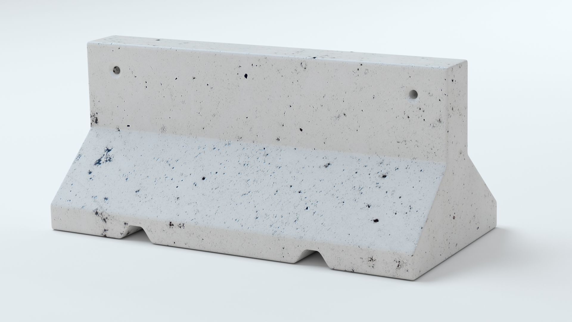 Concrete Barriers  Collection 3D model_27