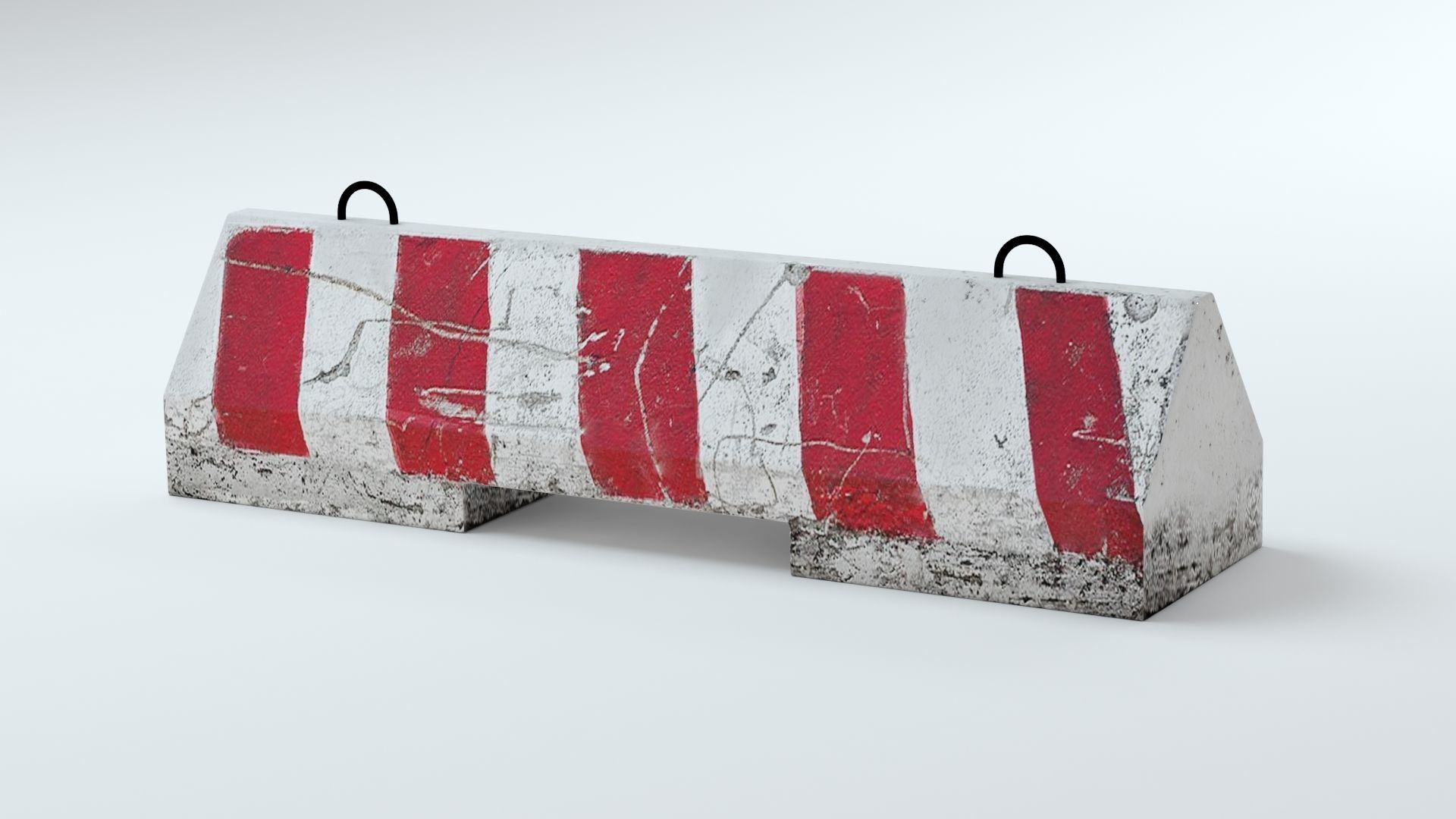 Concrete Barriers  Collection 3D model_23