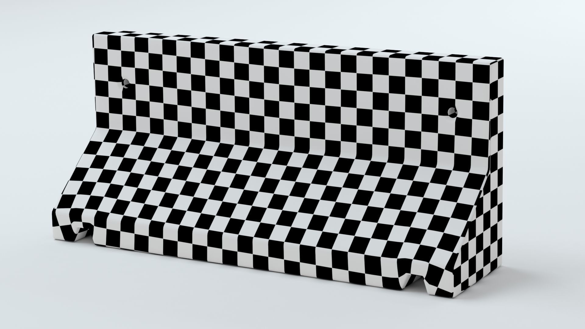 Concrete Barriers  Collection 3D model_7