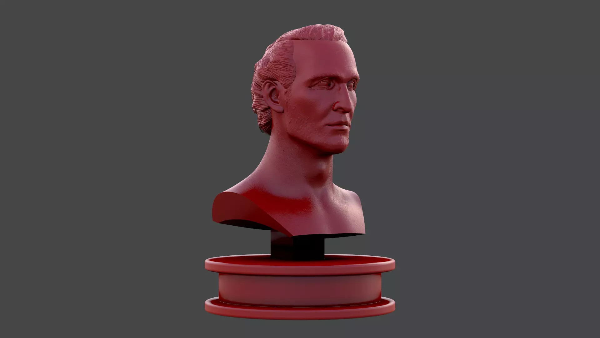 Matthew McConaughey 3D print model
