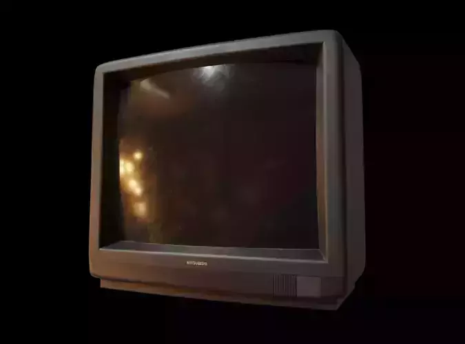 Retro Mitsubishi TV