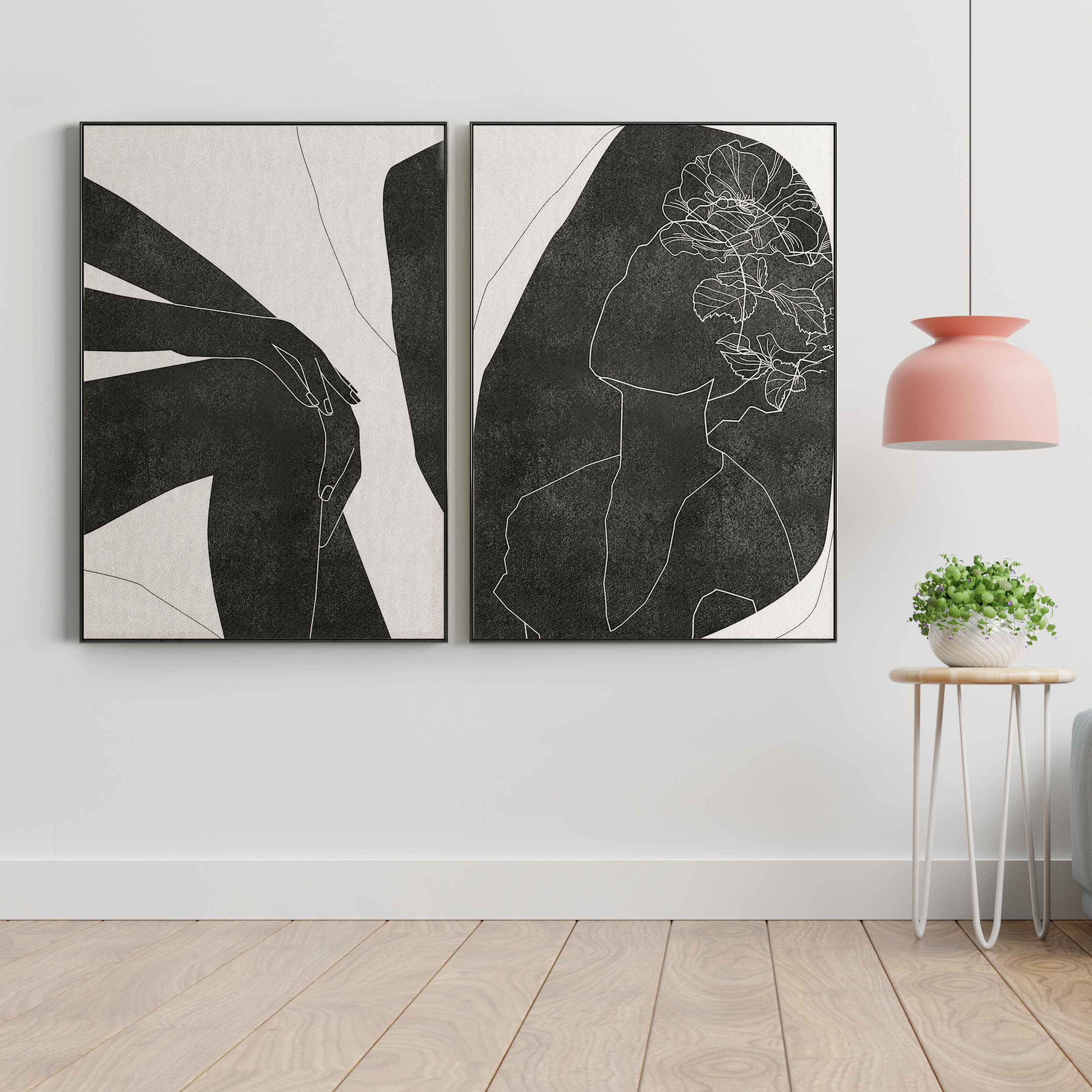 Photo Frame 165 Low-poly 3D model_2