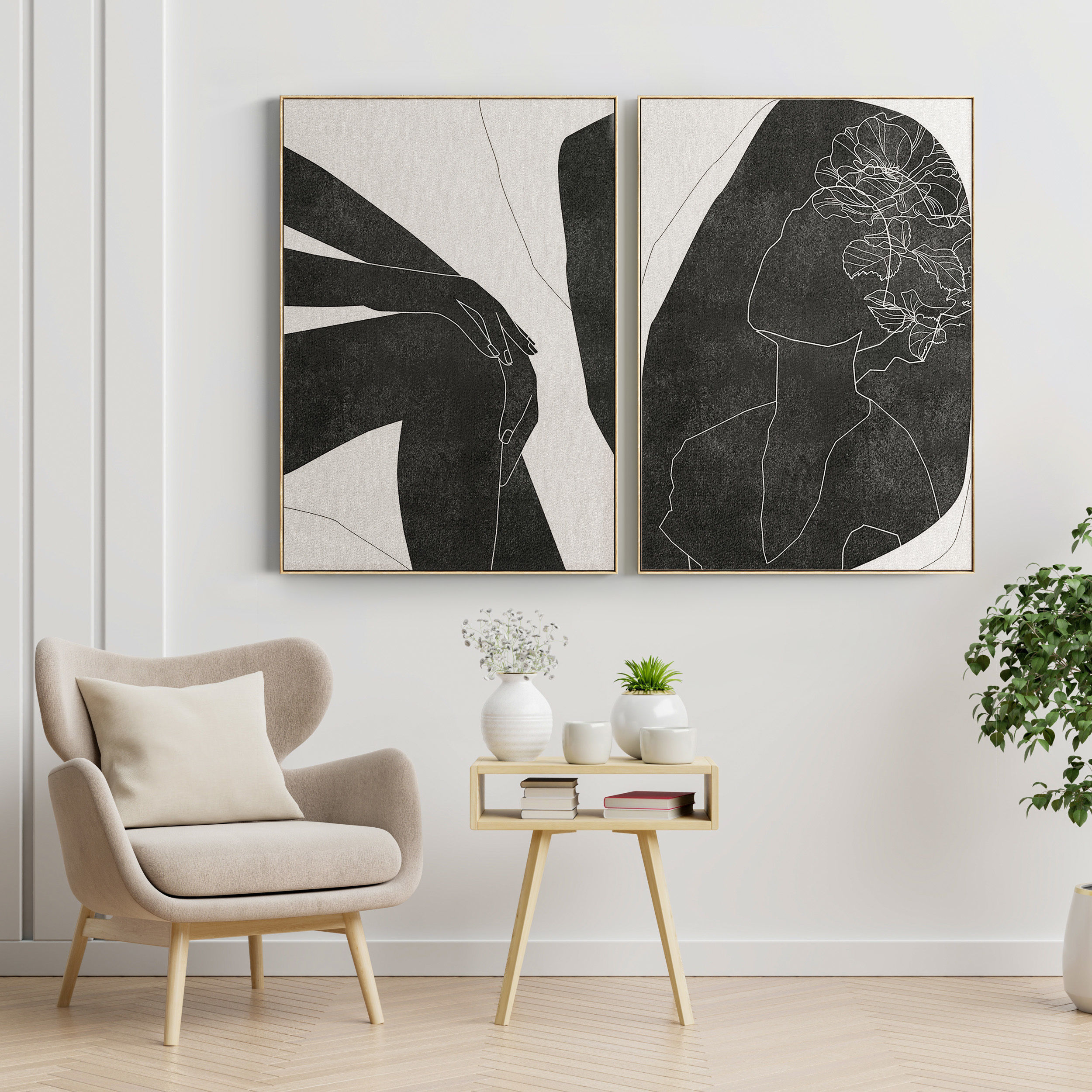 Photo Frame 165 Low-poly 3D model_1