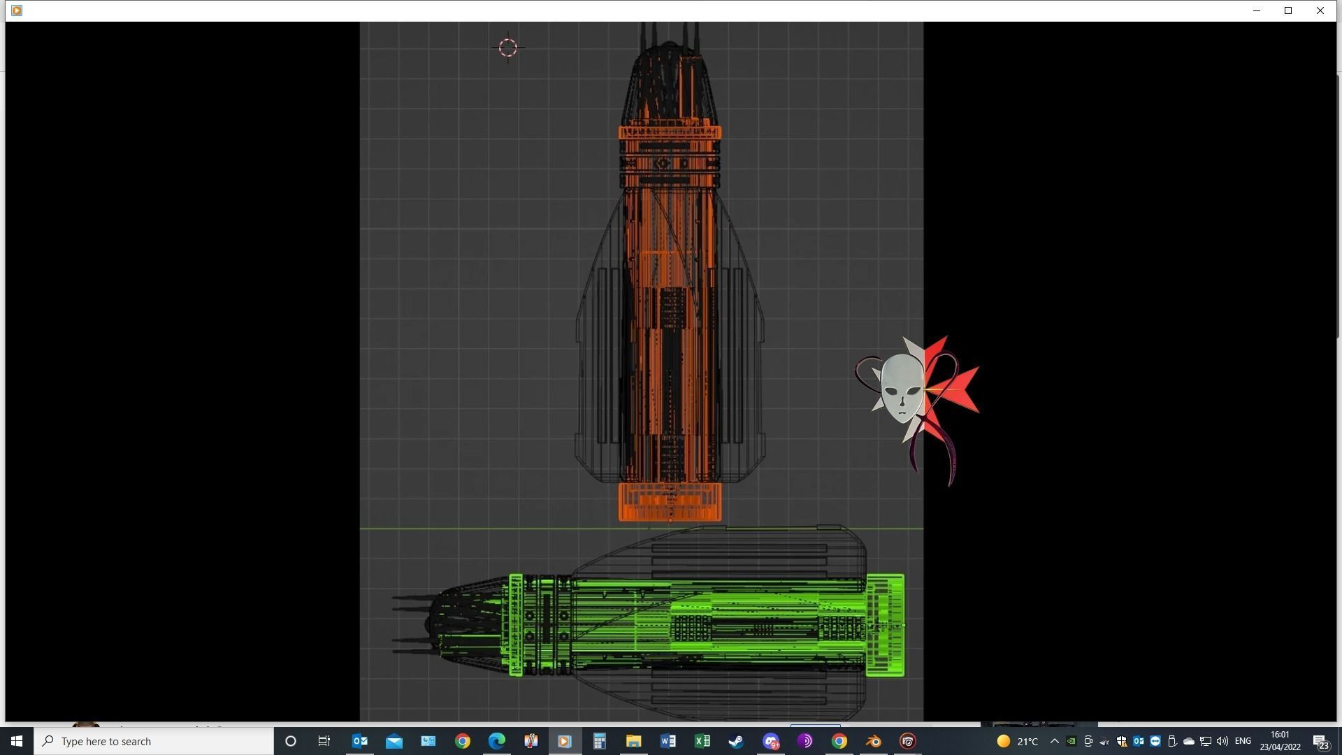 Typhoon MK2 Missile Pack animation and 3d printing Low-poly 3D model_2