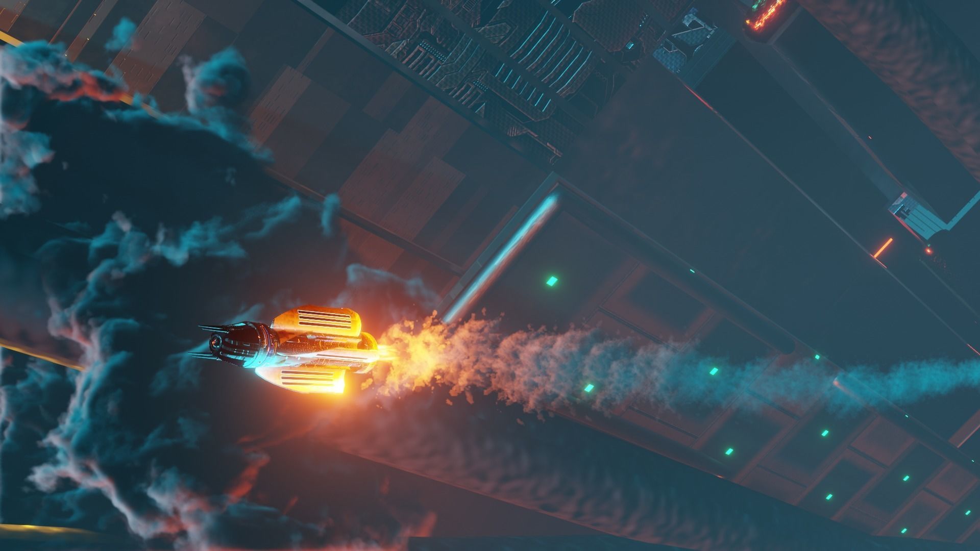 Typhoon MK2 Missile Pack animation and 3d printing Low-poly 3D model_5