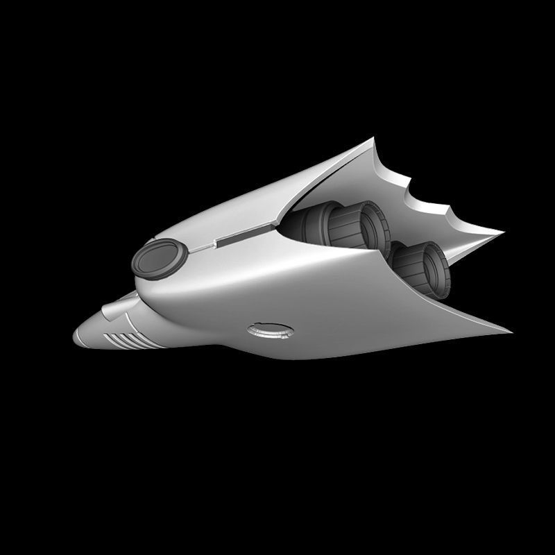 Getter jaguar 3D print model_1