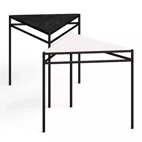 CB2 Wedge Side Table