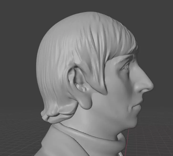 Ringo Starr 3D print model_8