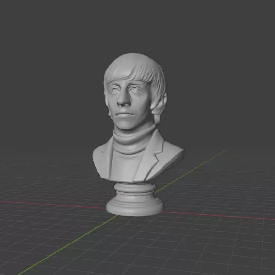 Ringo Starr 3D print model_3
