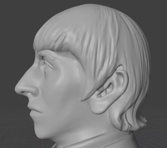 Ringo Starr 3D print model_9