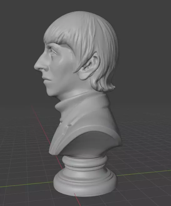 Ringo Starr 3D print model_1