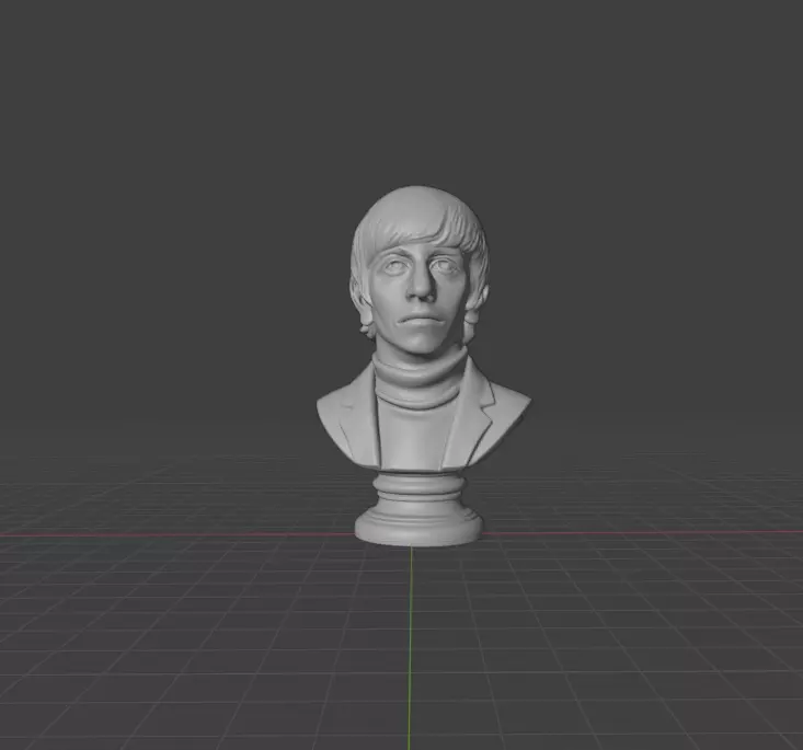 Ringo Starr 3D print model_0