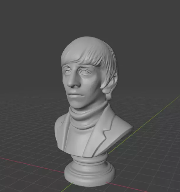 Ringo Starr 3D print model_2
