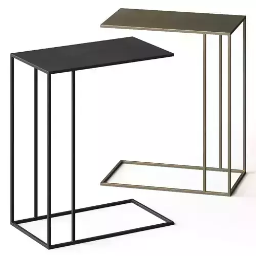 CB2 Mill Side Table