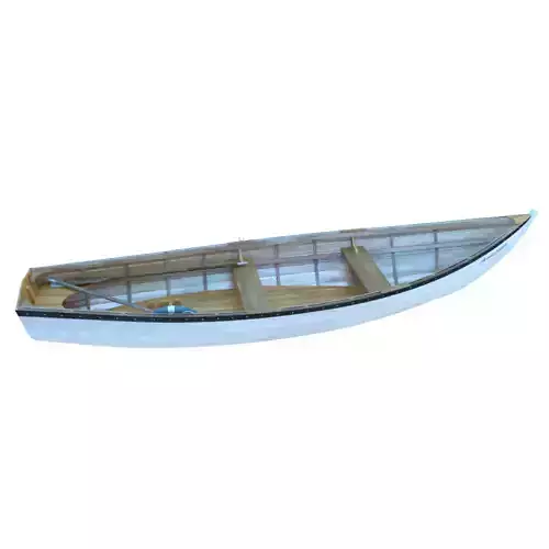 recreational boat 3D model