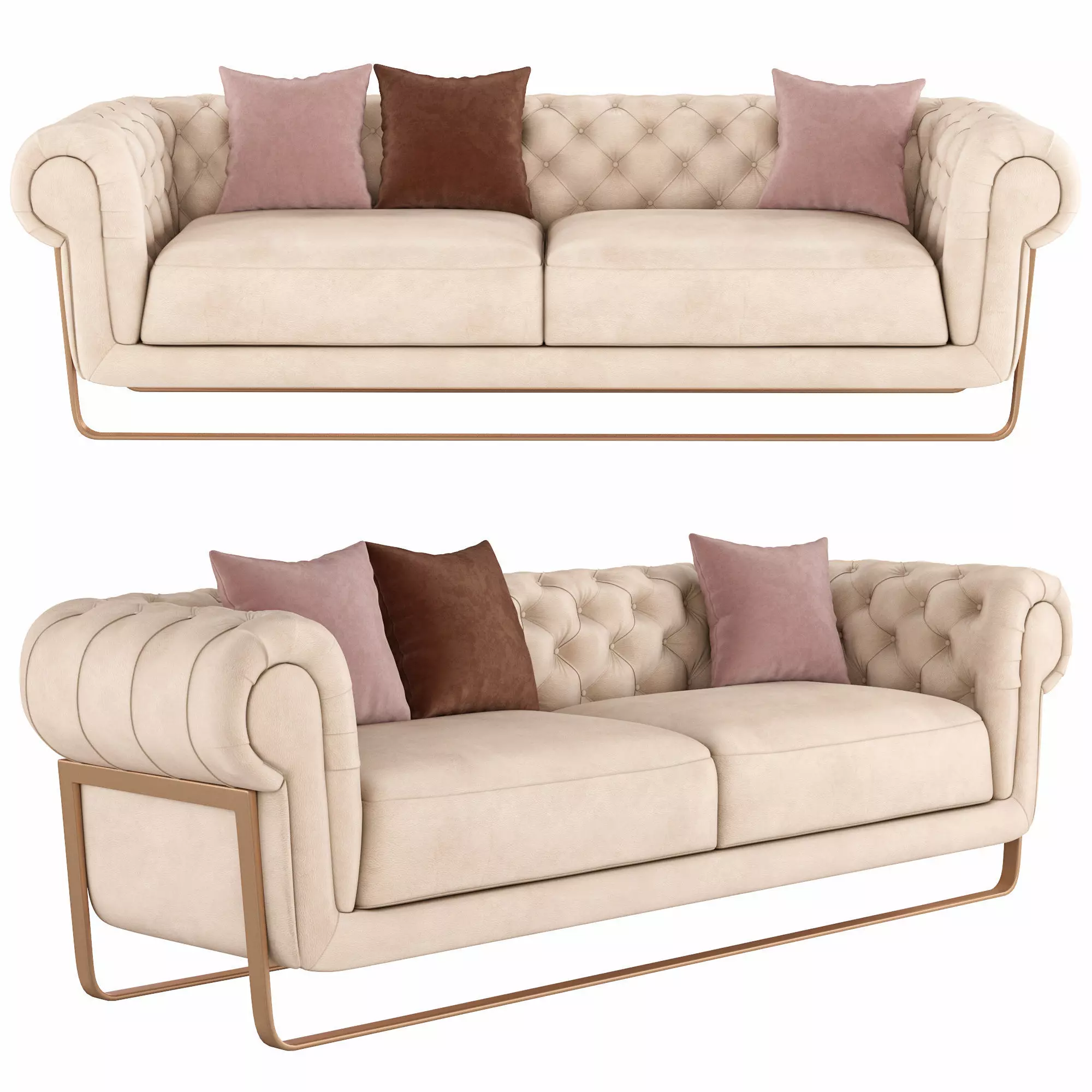 Sofa Oscar 3D model
