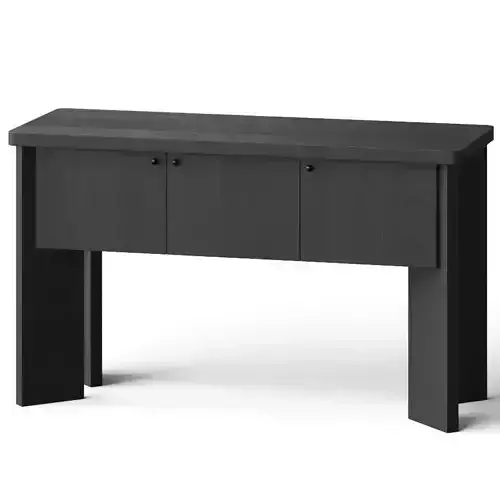 CB2 Shadow Blackened Wood Sideboard Console
