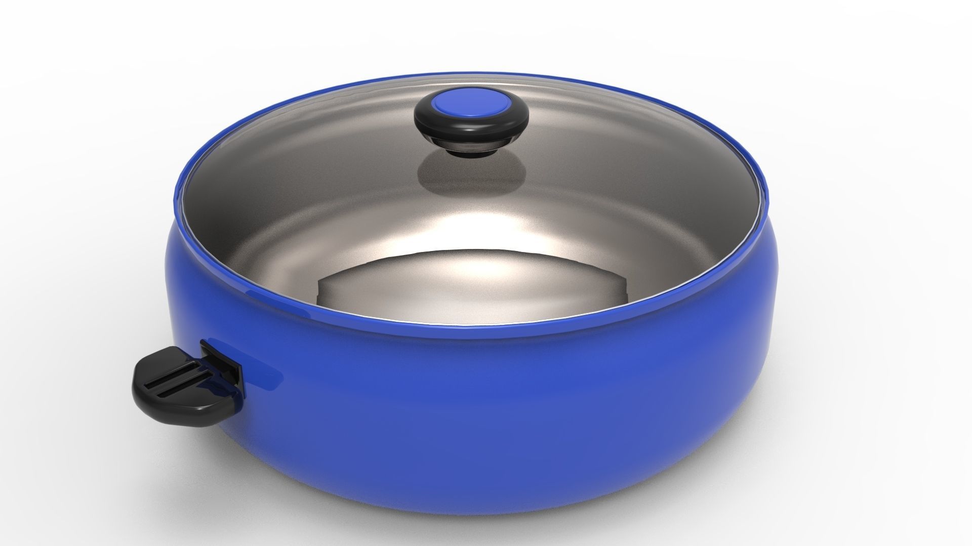 COOKWARE BLUE Low-poly 3D model_24