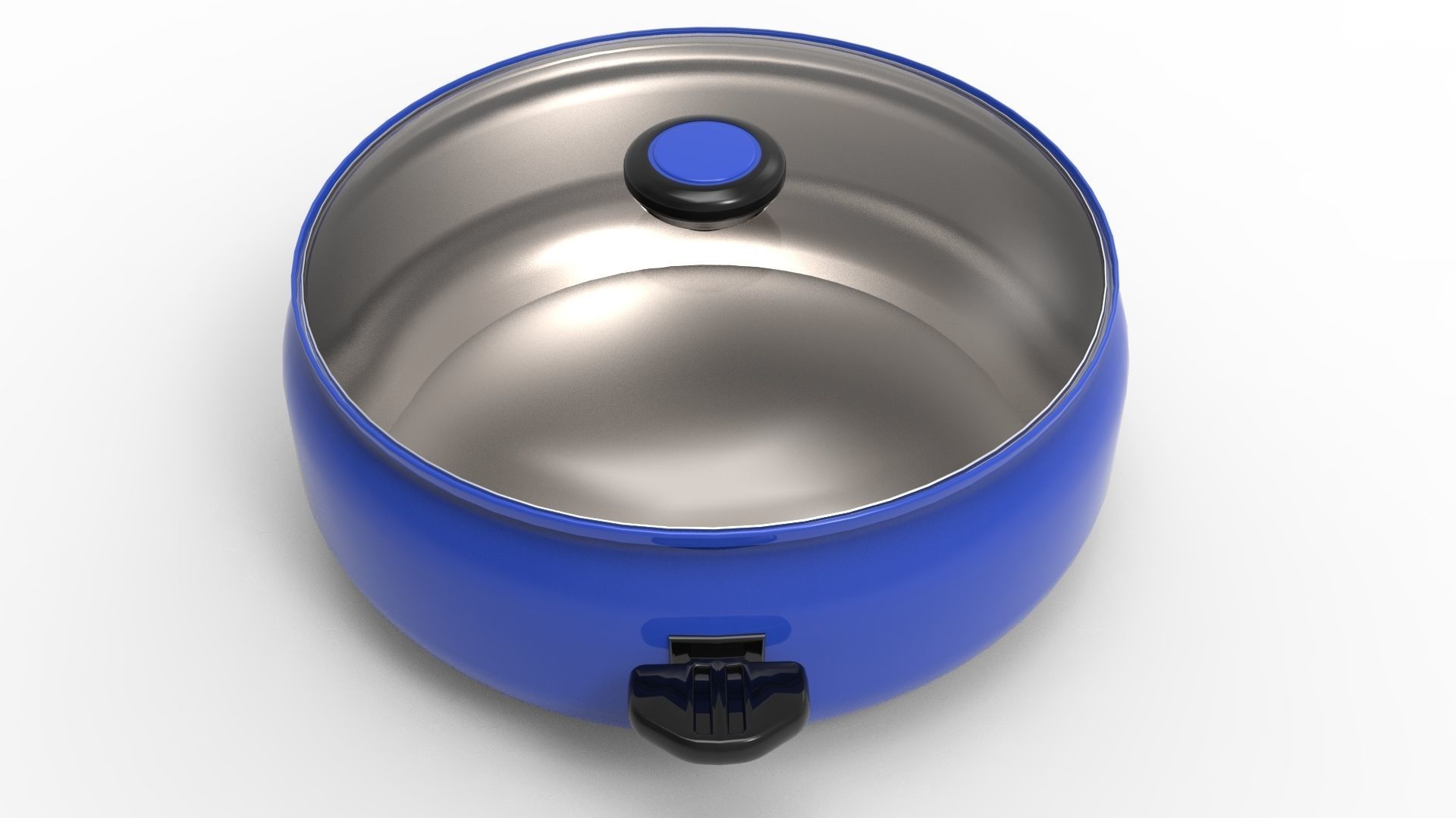 COOKWARE BLUE Low-poly 3D model_41