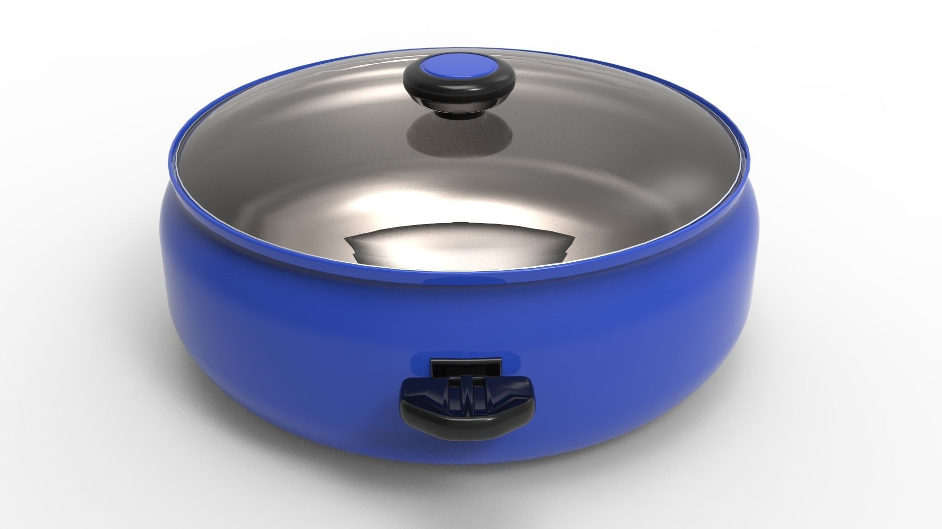 COOKWARE BLUE Low-poly 3D model_38