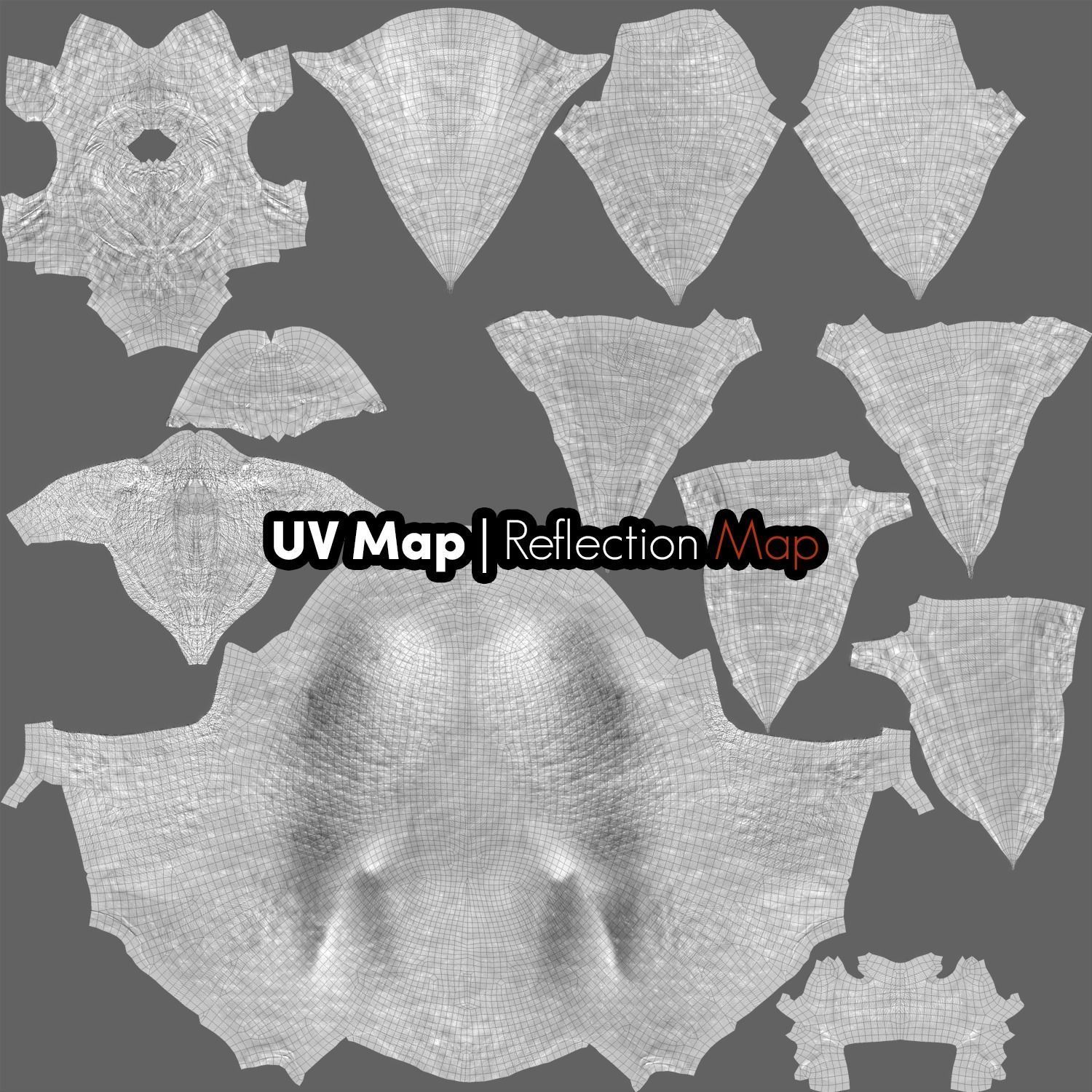 Alien Parasite 3DS Max 3D model_10