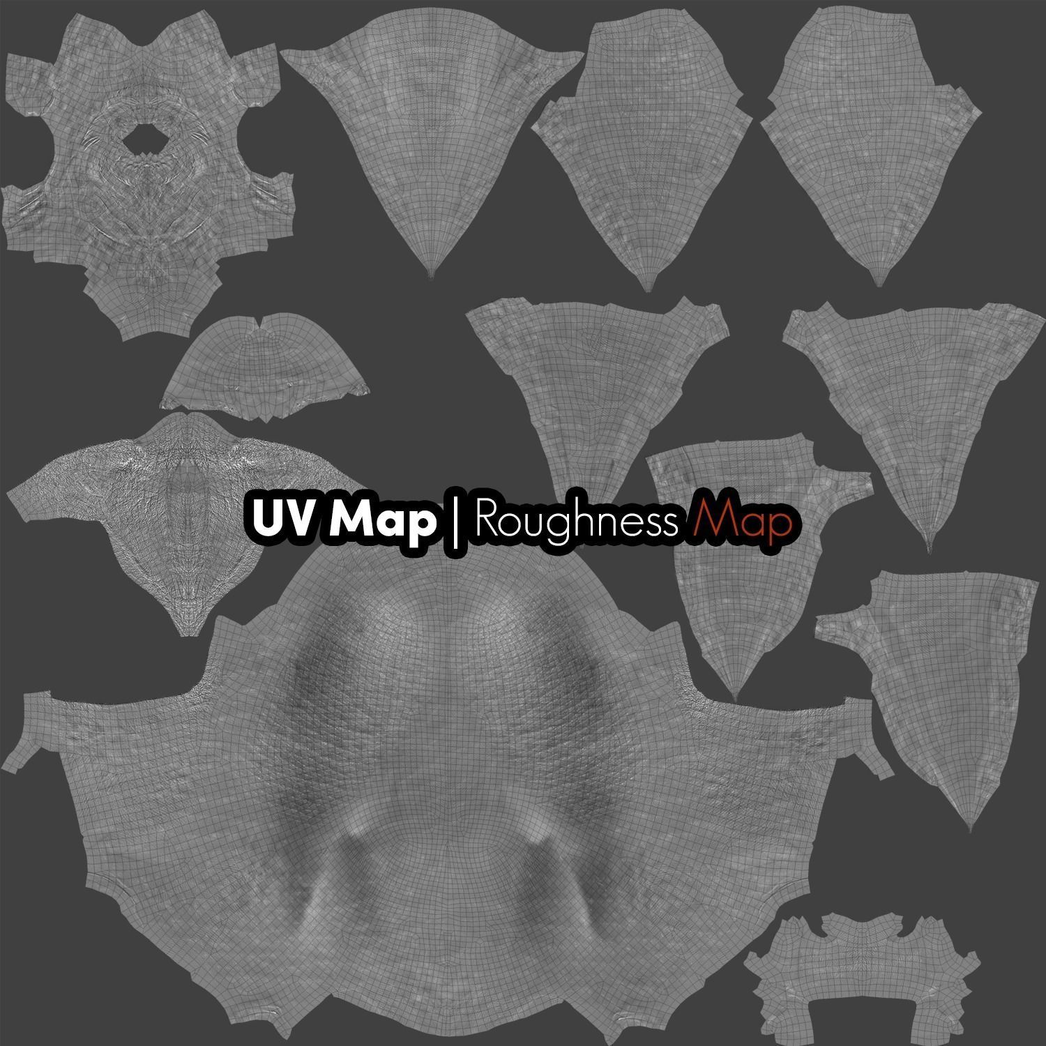 Alien Parasite 3DS Max 3D model_11