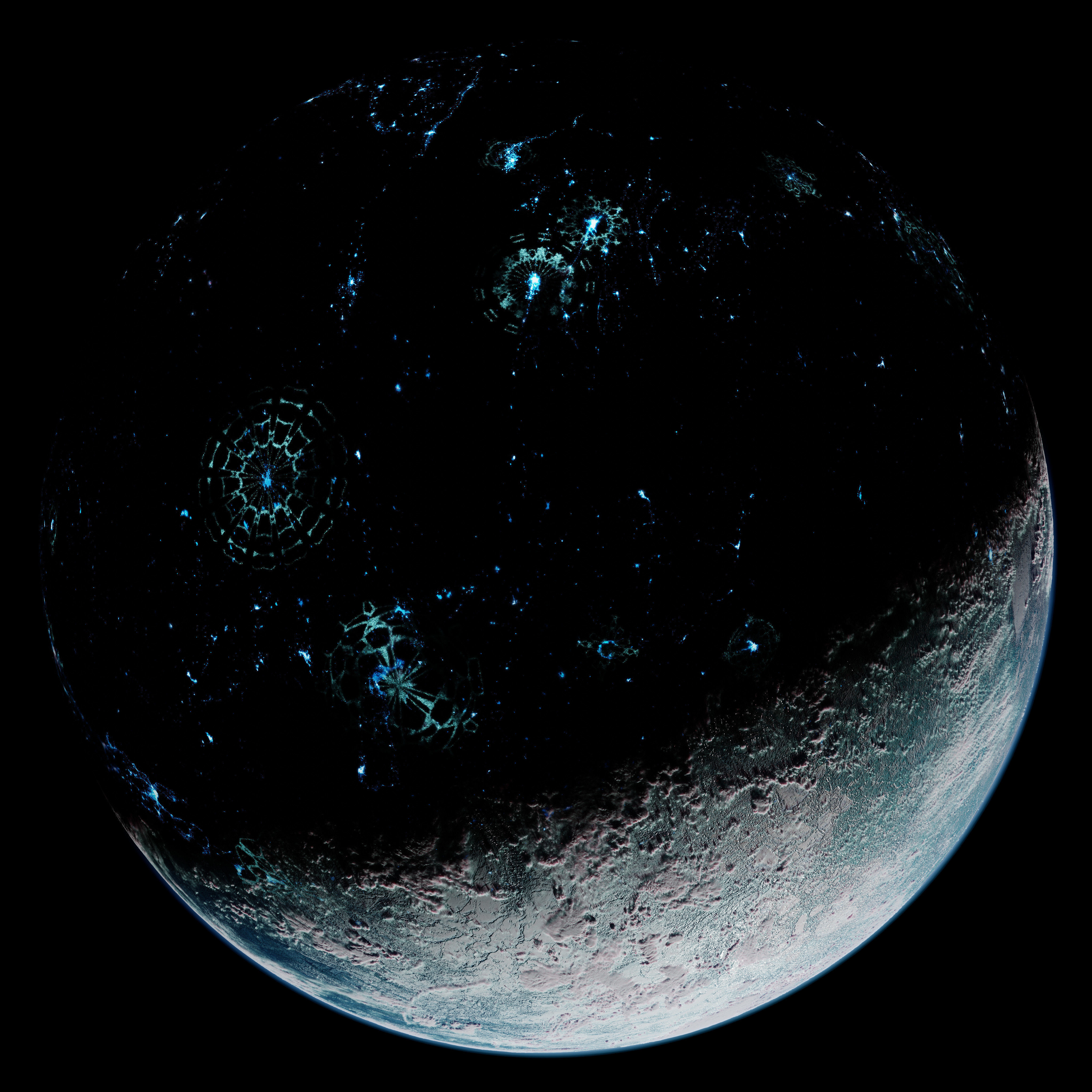 Csilla - 16k Star Wars Planet Texture 3D model_7