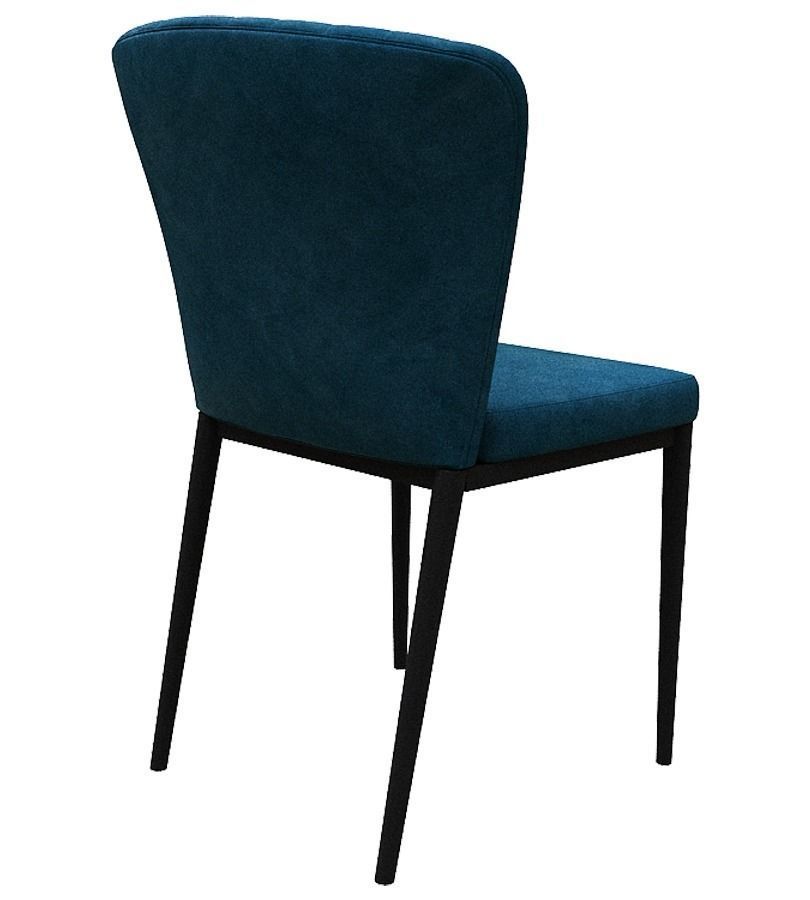 Chair velvet dining Low-poly 3D model_4
