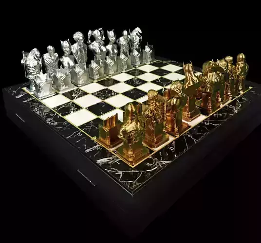 Batman Vs Joker CHESS Set  3D print model