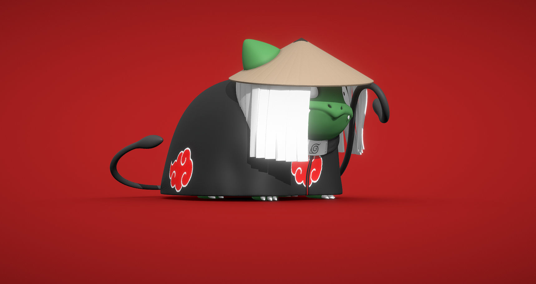 Bulbasaur - Akatsuki Collection 3D print model_2