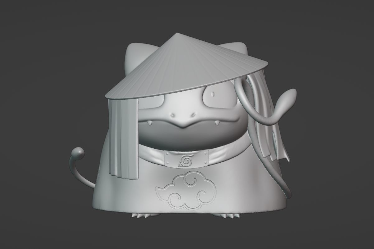 Bulbasaur - Akatsuki Collection 3D print model_12