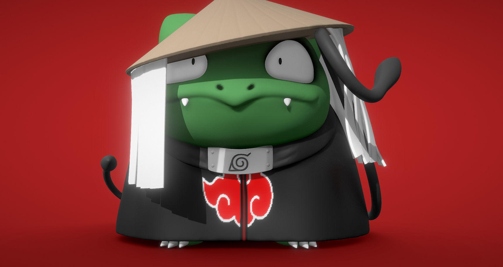 Bulbasaur - Akatsuki Collection 3D print model_3