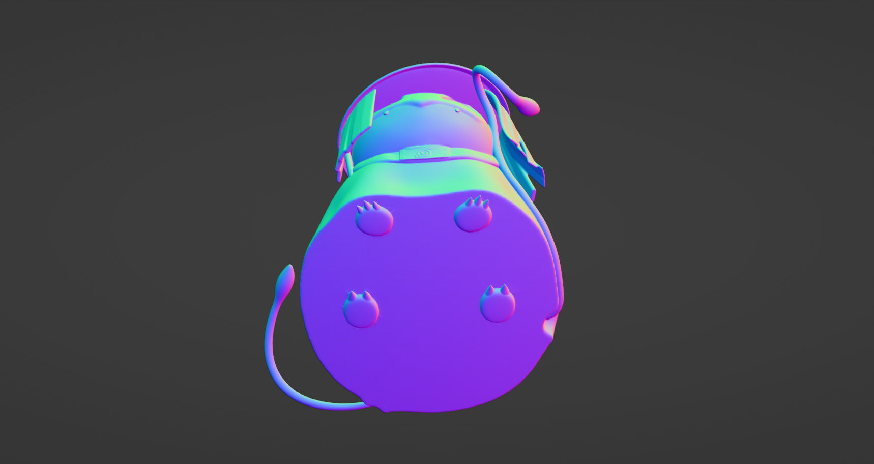 Bulbasaur - Akatsuki Collection 3D print model_10