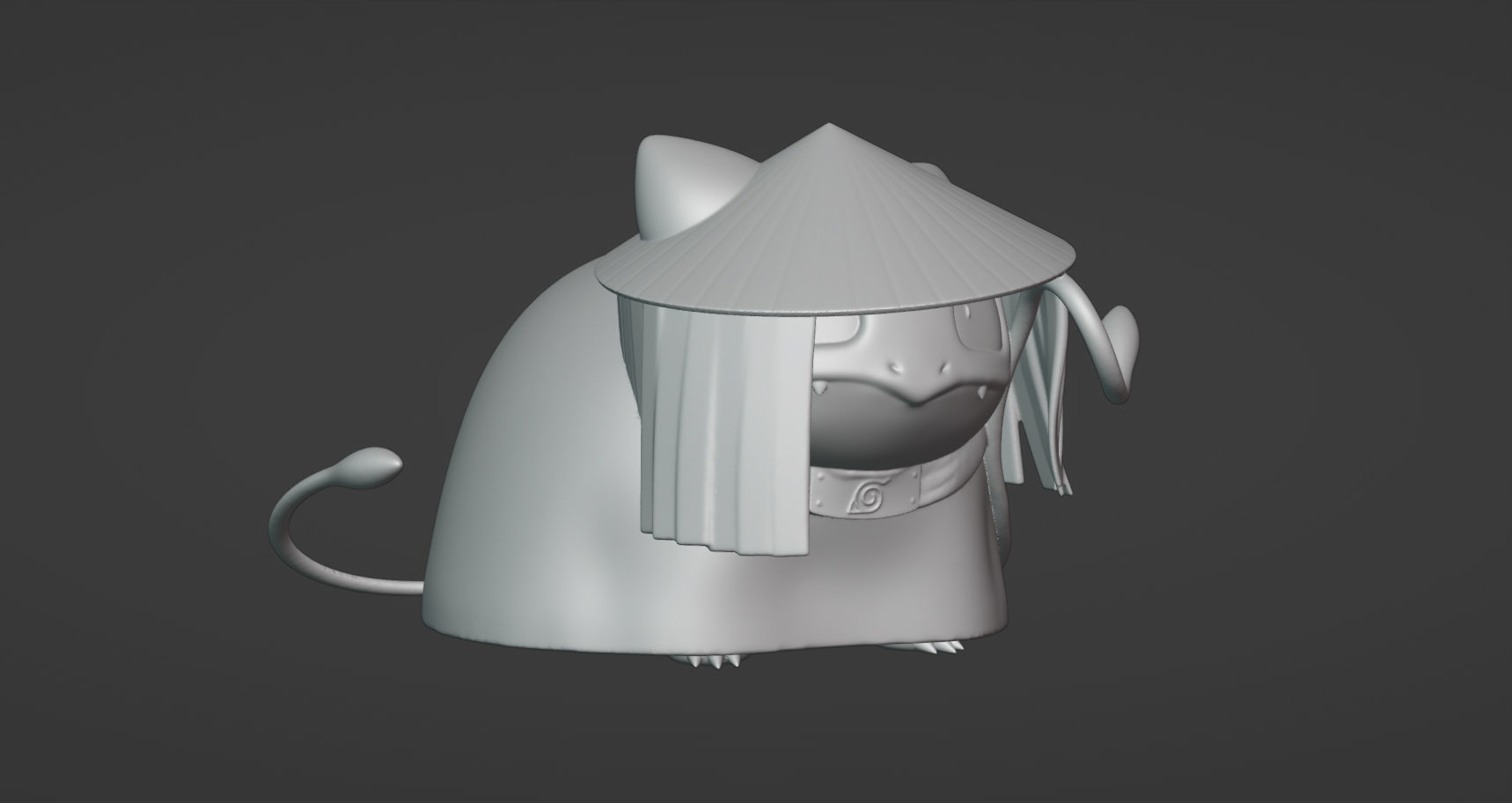 Bulbasaur - Akatsuki Collection 3D print model_7