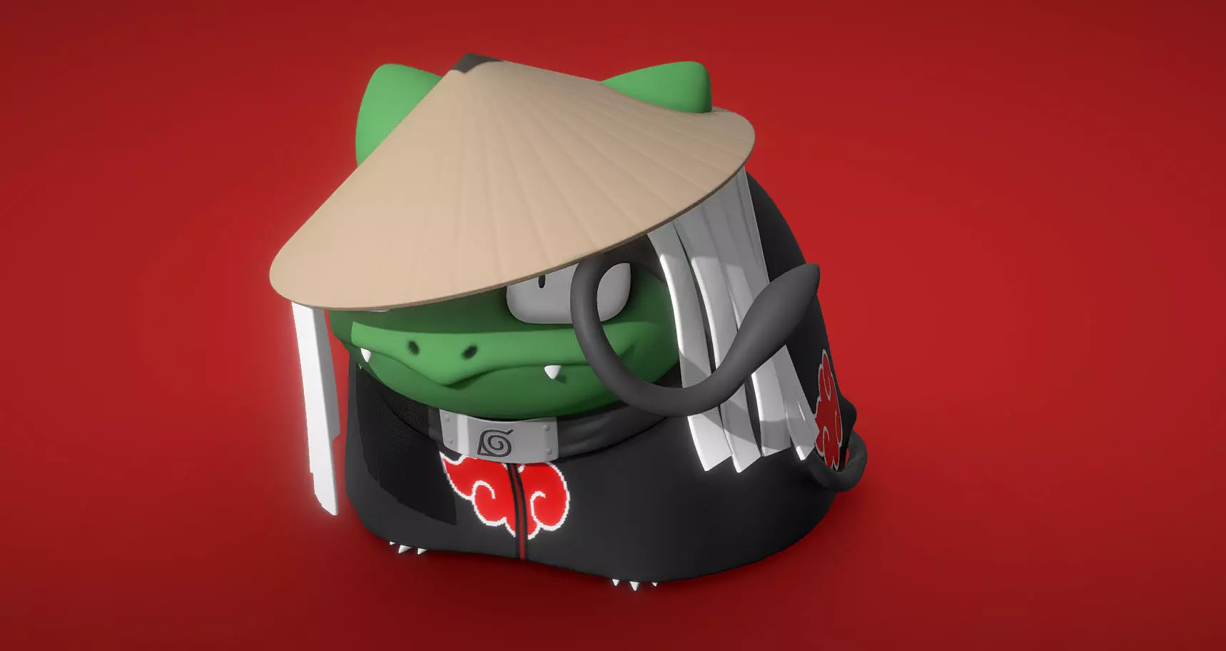 Bulbasaur - Akatsuki Collection 3D print model_0