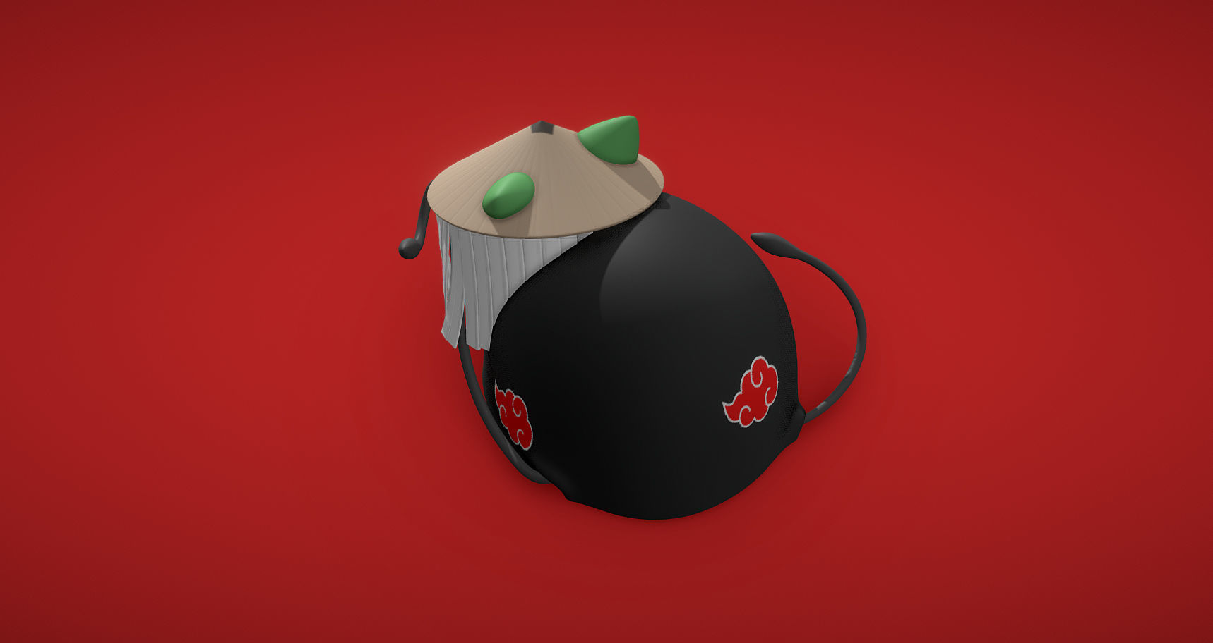 Bulbasaur - Akatsuki Collection 3D print model_5