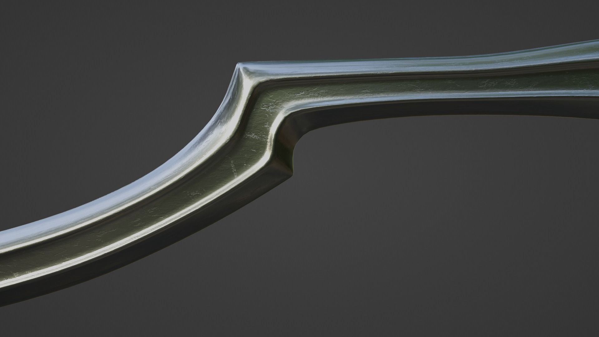 Sword - Egyptian Khopesh Low-poly 3D model_7