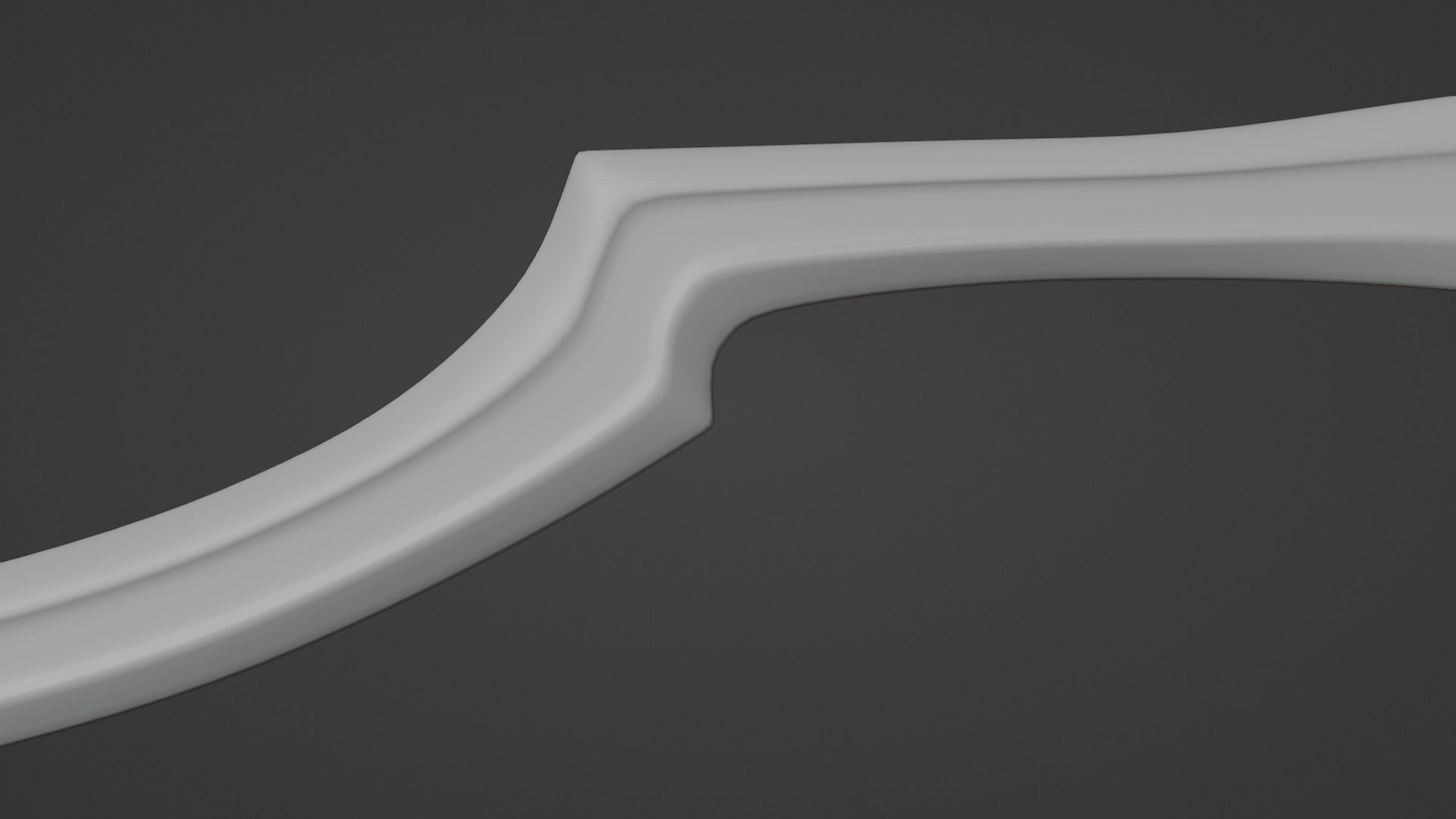 Sword - Egyptian Khopesh Low-poly 3D model_8