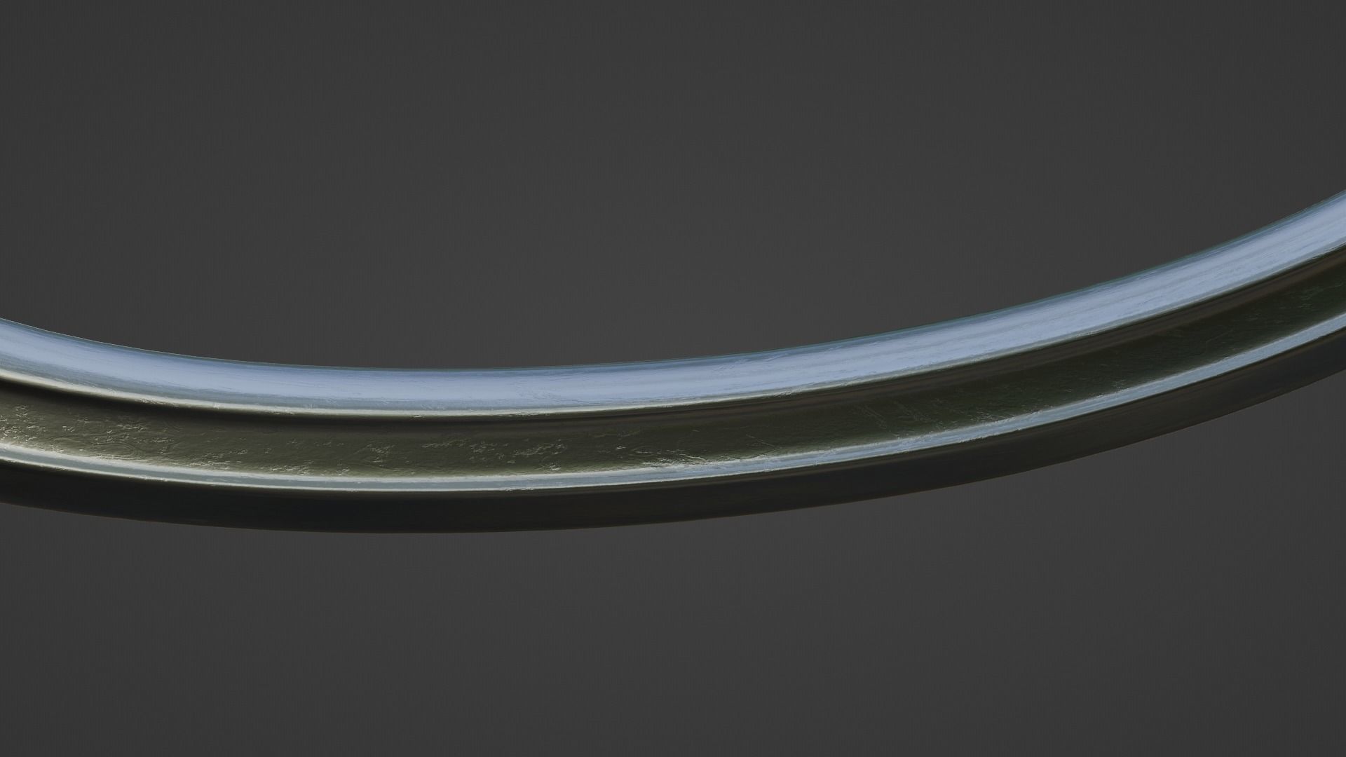 Sword - Egyptian Khopesh Low-poly 3D model_4