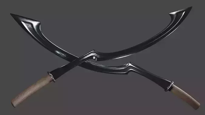 Sword - Egyptian Khopesh Low-poly 3D model