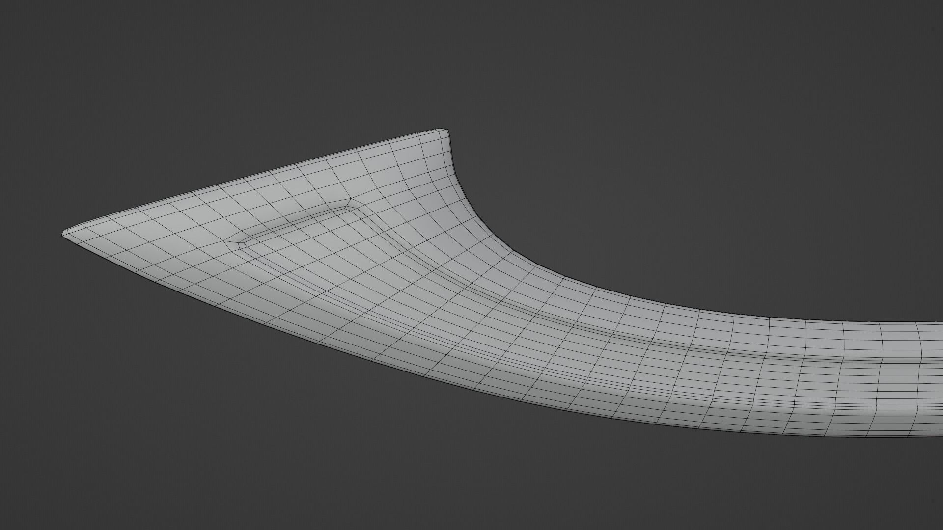 Sword - Egyptian Khopesh Low-poly 3D model_3