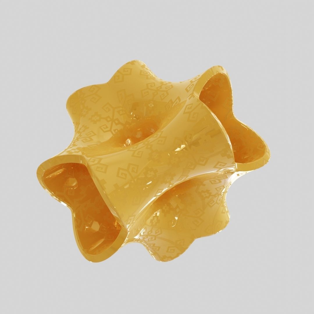 Tetrahedra Solid Math Art 3D print model_1